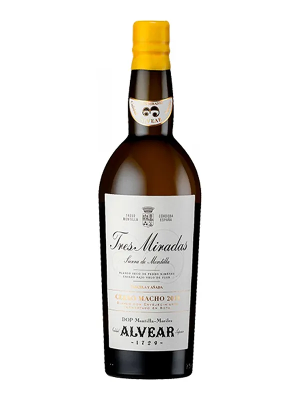 Botella de Alvear 3 Miradas Cerro Macho