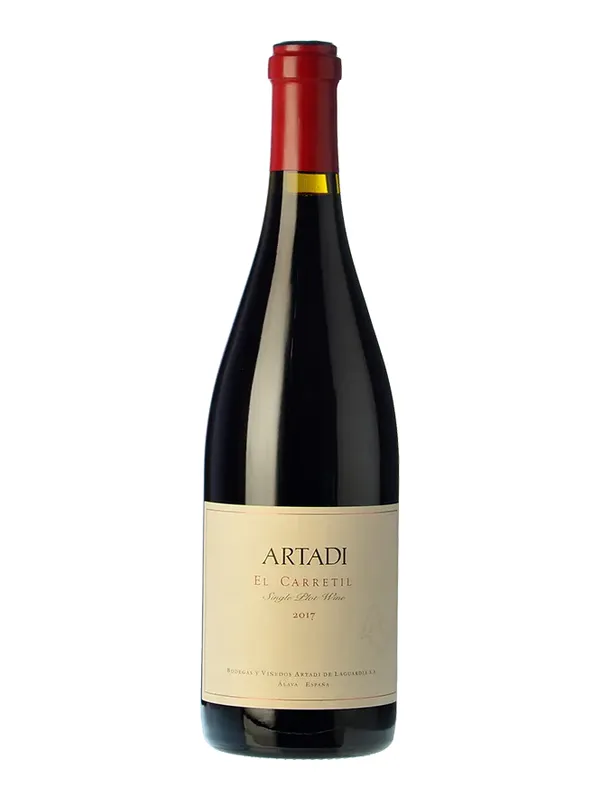 Botella de Artadi El Carretil 2017
