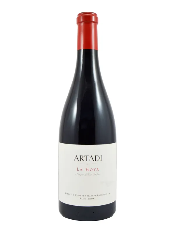 Botella de Artadi La Hoya 2022
