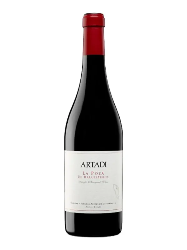 Botella de Artadi La Poza de Ballesteros 2020