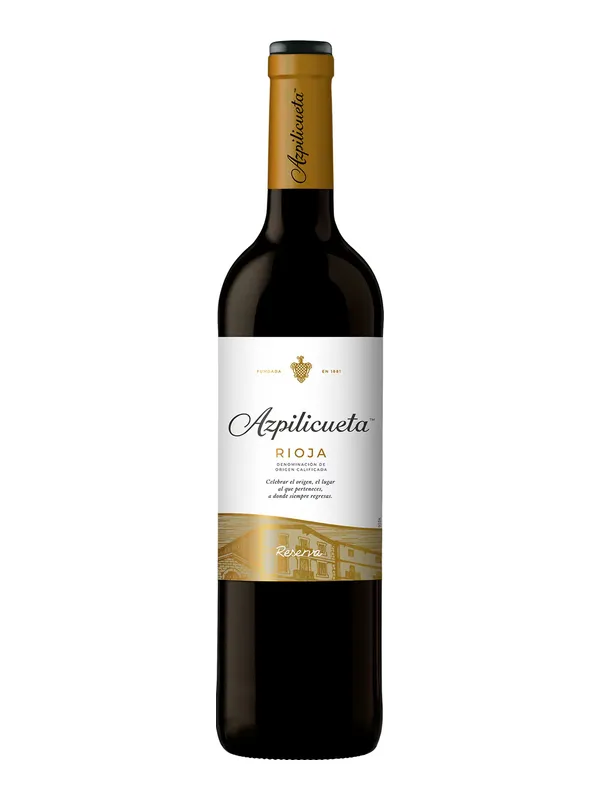 Botella de Azpilicueta Reserva 2020