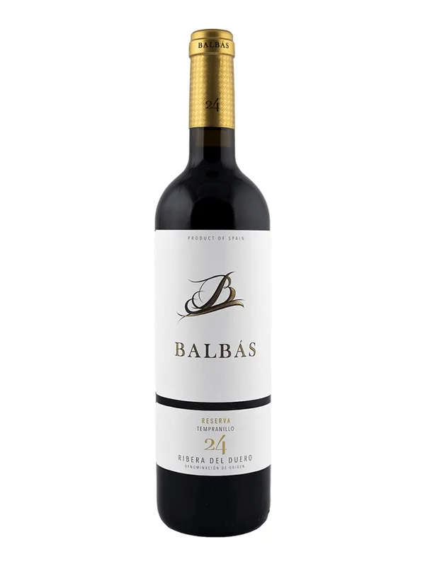 Botella de BALBÁS Reserva 2019