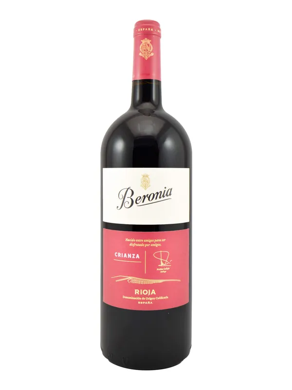 Botella de Beronia Crianza 2021