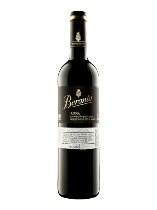 Botella de Beronia Crianza Edición Limitada 2022