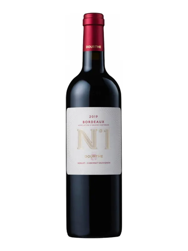 Botella de Bordeaux Rouge Dourthe N°1 2022