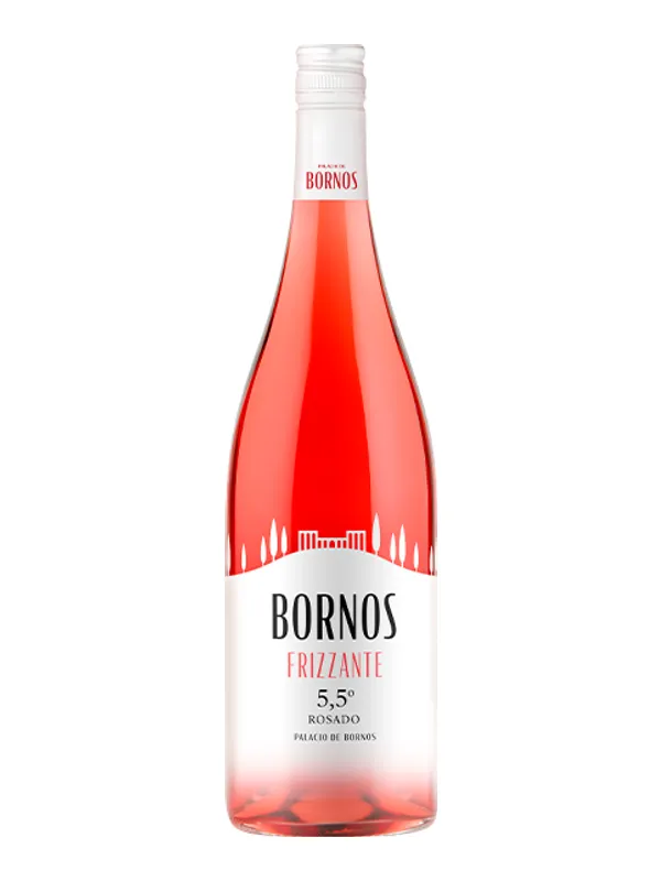 Botella de Bornos Frizzante Rosado 5,5°