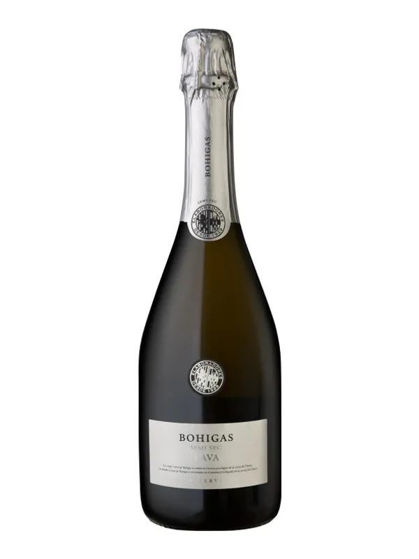 Botella de Cava Bohigas Semiseco Reserva