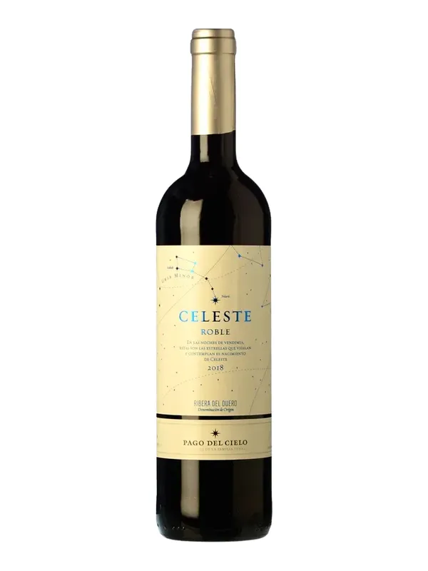 Botella de Celeste Roble 2025