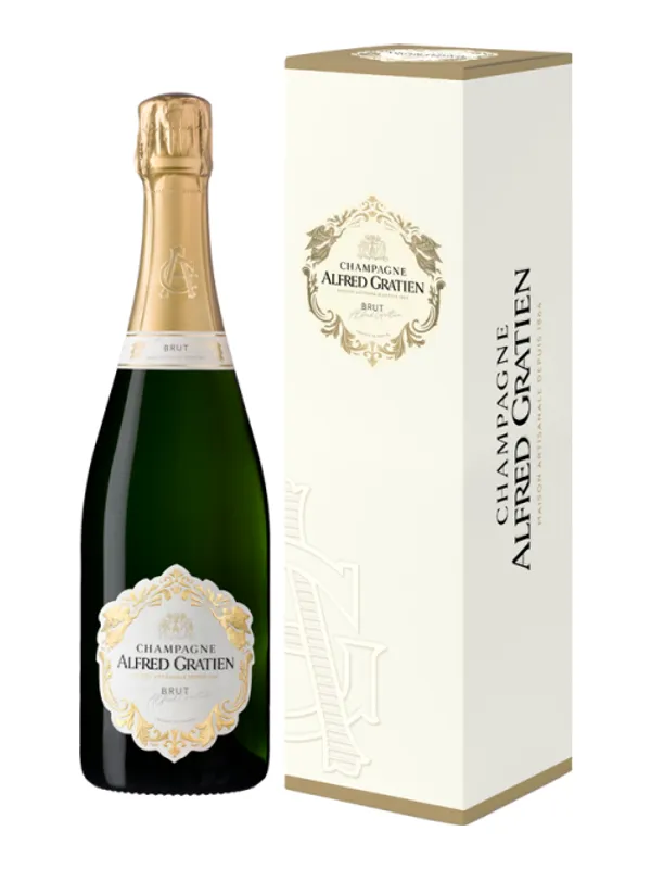 Botella de Champagne Alfred Gratien - Brut Classique - Estuche Regalo