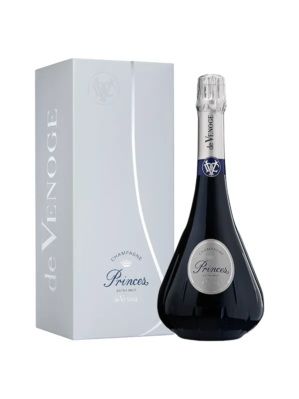 Botella de Champagne de Venoge - Princes Extra Brut - Estuche