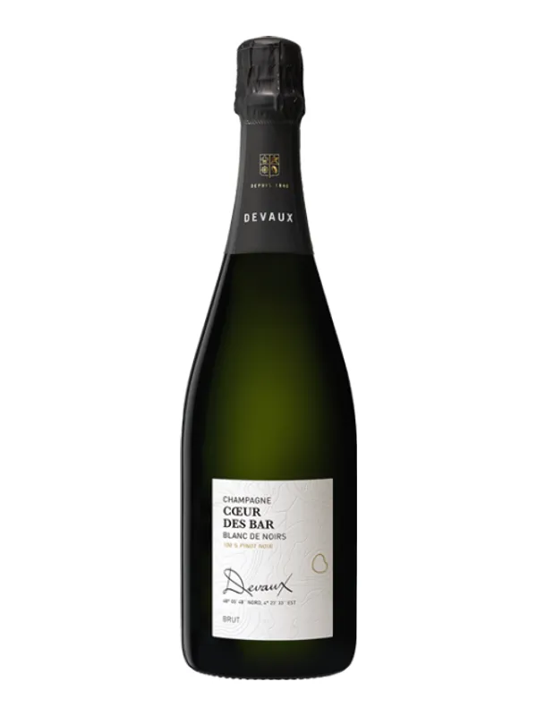 Botella de Champagne Devaux - Blanc de Noirs Cœur des Bar
