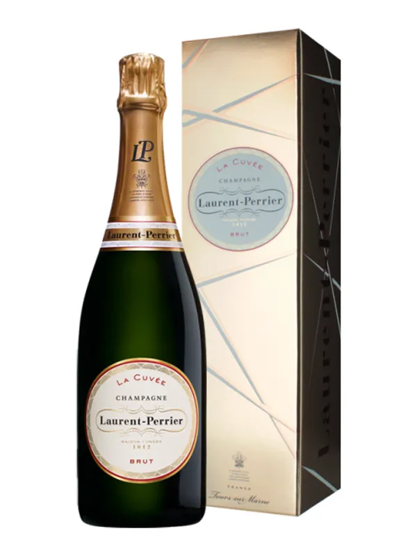 Botella de Champagne Laurent Perrier - La Cuvée - Estuche