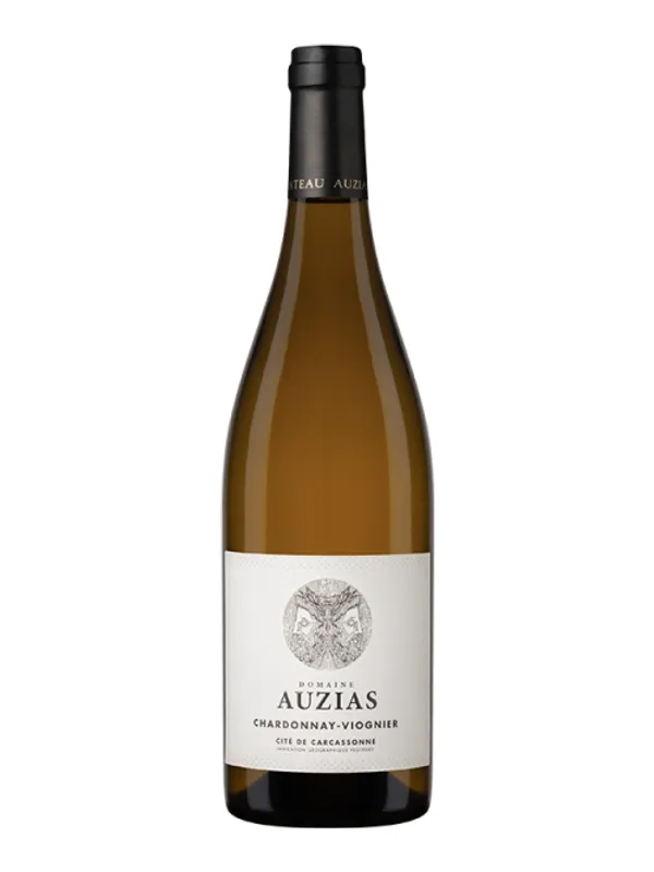 Botella de Chardonnay Viognier - Château Auzias 2025