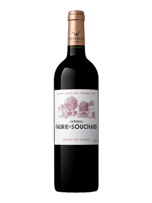 Botella de Château Faurie de Souchard - Grand Cru Classé 2014