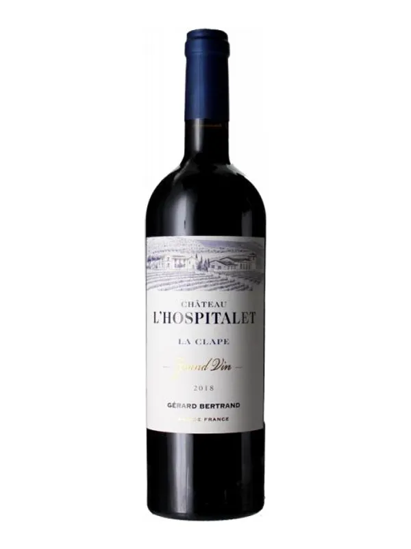 Botella de Château l'Hospitalet - Grand Vin Rouge - Gérard Bertrand 2022