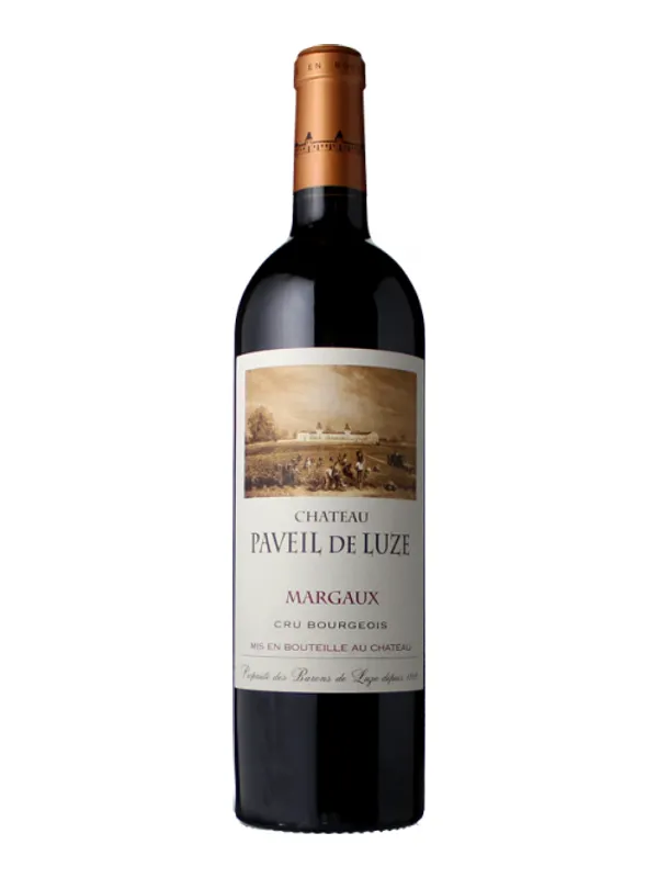 Botella de Château Paveil de Luze - Cru Bourgeois Exceptionnel 2016