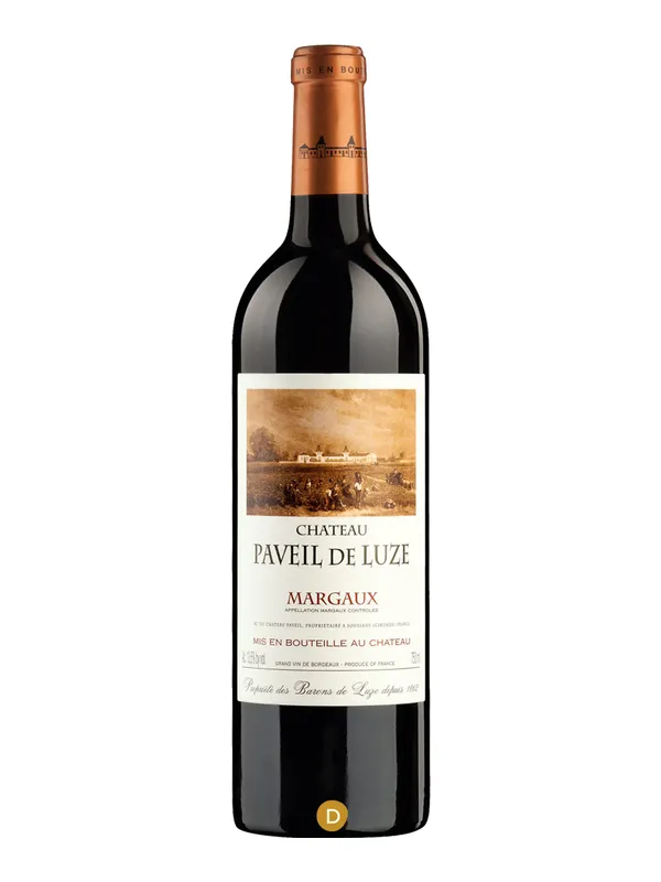 Botella de Château Paveil de Luze