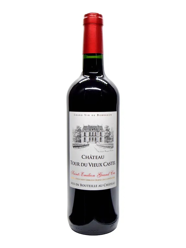 Botella de Château Tour du Vieux Castel 2021