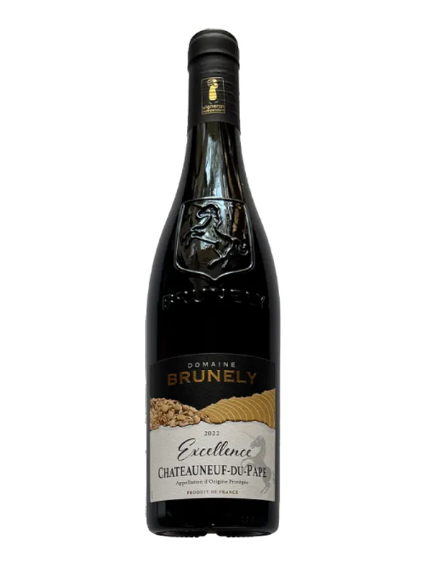 Botella de Châteauneuf-du-Pape Excellence - Dominio Brunely 2023