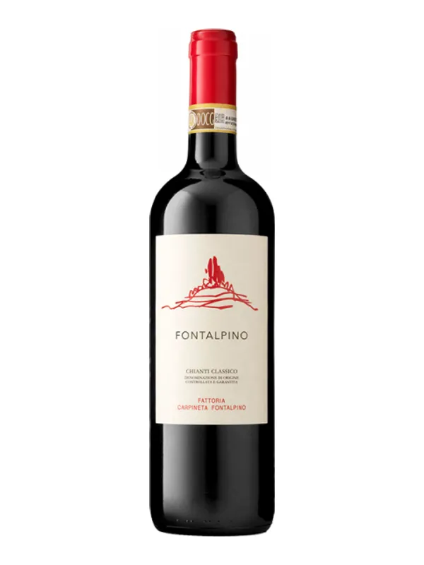 Botella de Chianti Classico Fontalpino - Fattoria Carpineta Fontalpino 2023