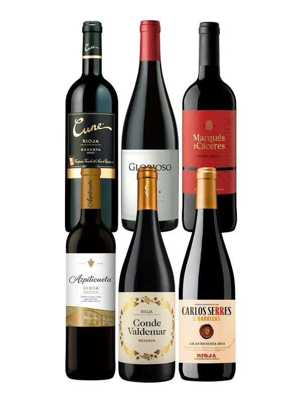 Ampolla de Colección Superventas de Rioja