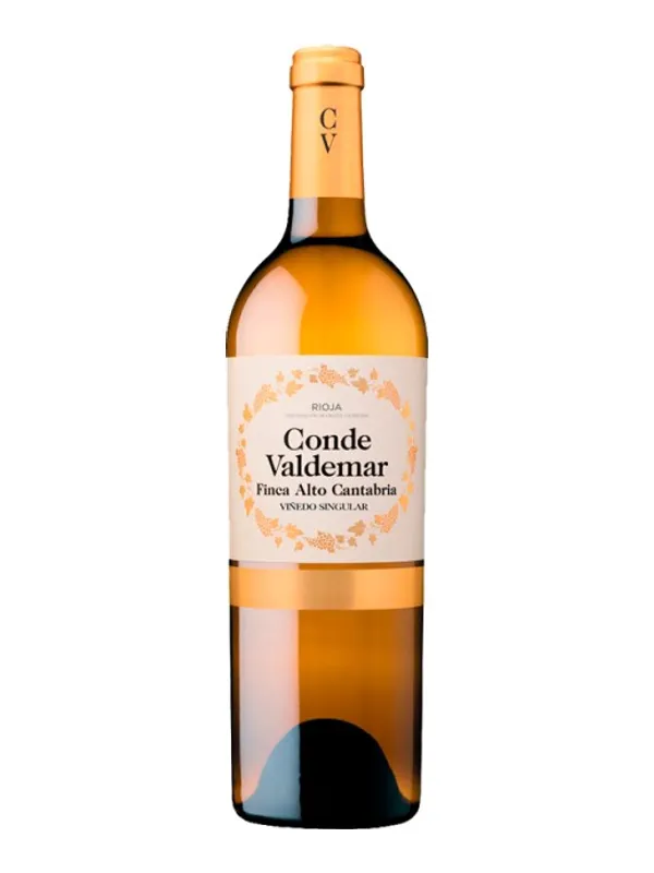 Botella de Conde Valdemar Finca Alto Cantabria 2023