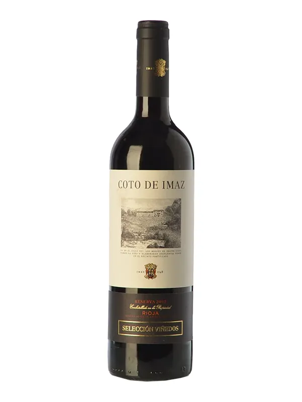 Botella de Coto de Imaz Selección Viñedos 2021