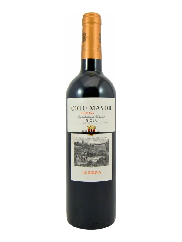 Botella de Coto Mayor Reserva 2014