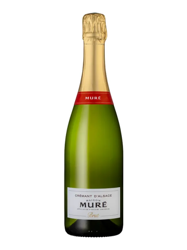 Botella de Crémant d'Alsace Brut - Véronique et Thomas Muré