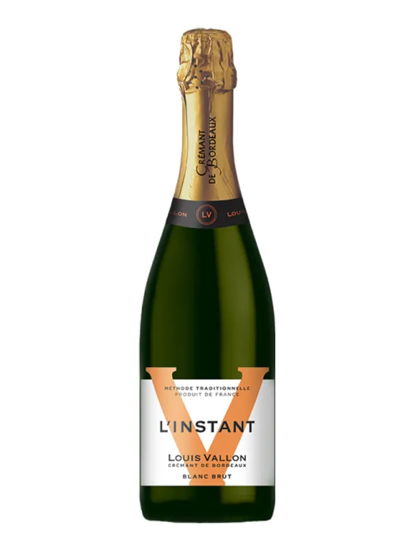 Botella de Crémant de Bordeaux - L'Instant - Louis Vallon