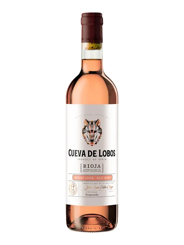 Botella de Cueva de Lobos Rosado