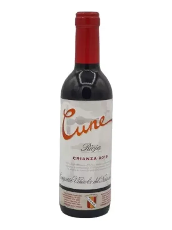 Botella de Cune 3 Años Crianza Botellita 3/8 - Etiqueta deteriorada 2020
