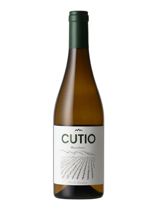 Botella de Cutio Blanco - j. Navascues Enología 2024