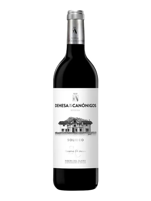 Botella de Dehesa de los canónigos Dehesa de los Canonigos reserva Solideo