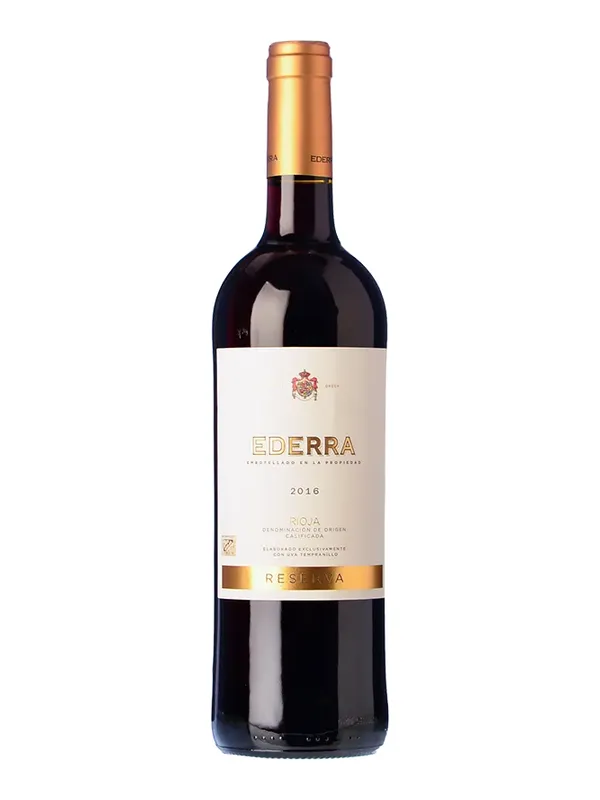Botella de Ederra Reserva 2018