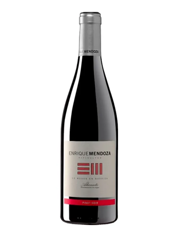 Botella de Enrique Mendoza Pinot Noir 2025