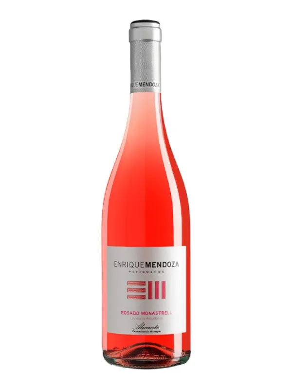 Botella de Enrique Mendoza Rosado Monastrell 2025