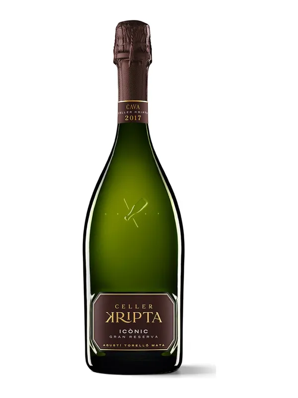 Botella de Espumoso Agusti Torello Mata Celler Kripta ICONIC Brut Nature Gran Reserva
