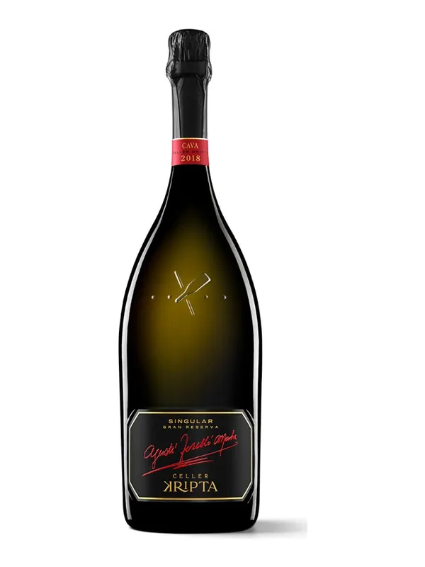 Botella de Espumoso Agusti Torello Mata Celler Kripta SINGULAR Brut Nature Gran Reserva