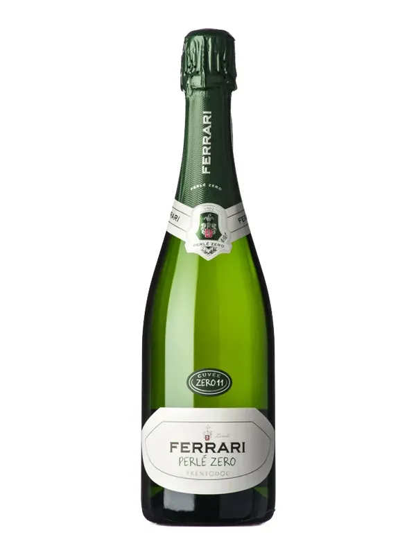 Botella de Ferrari Trento Pas Dosé Perlé Zero