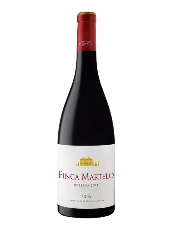 Botella de Finca Martelo Reserva - la Rioja Alta 2019