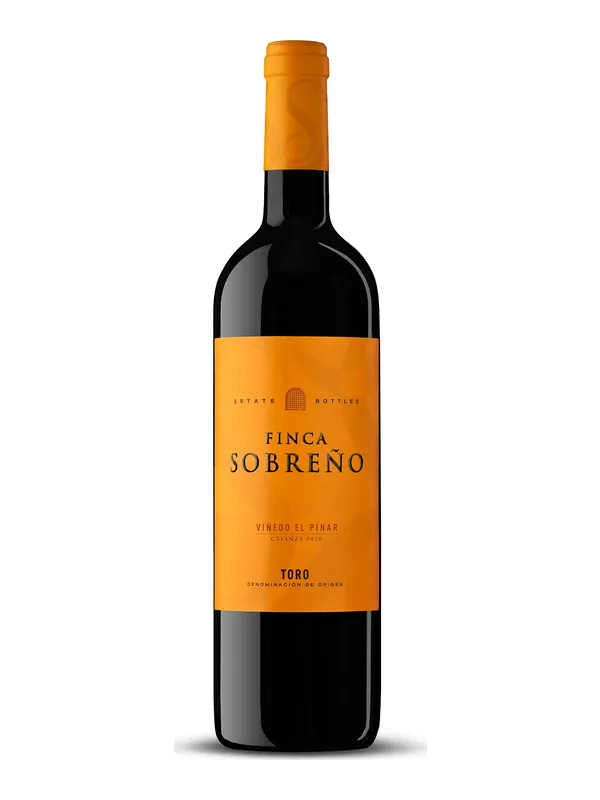 Botella de Finca Sobreño Viñedo El Pinar Crianza 2020