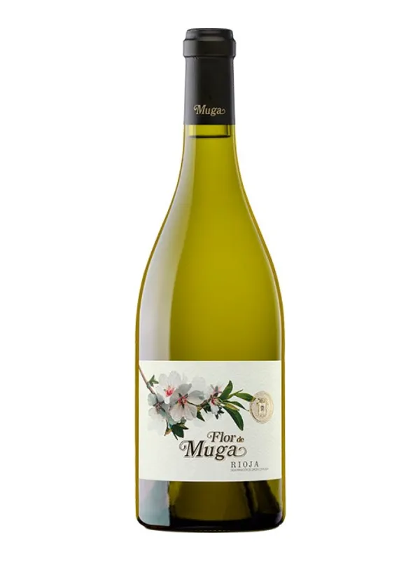 Botella de Flor de Muga Blanco 2022