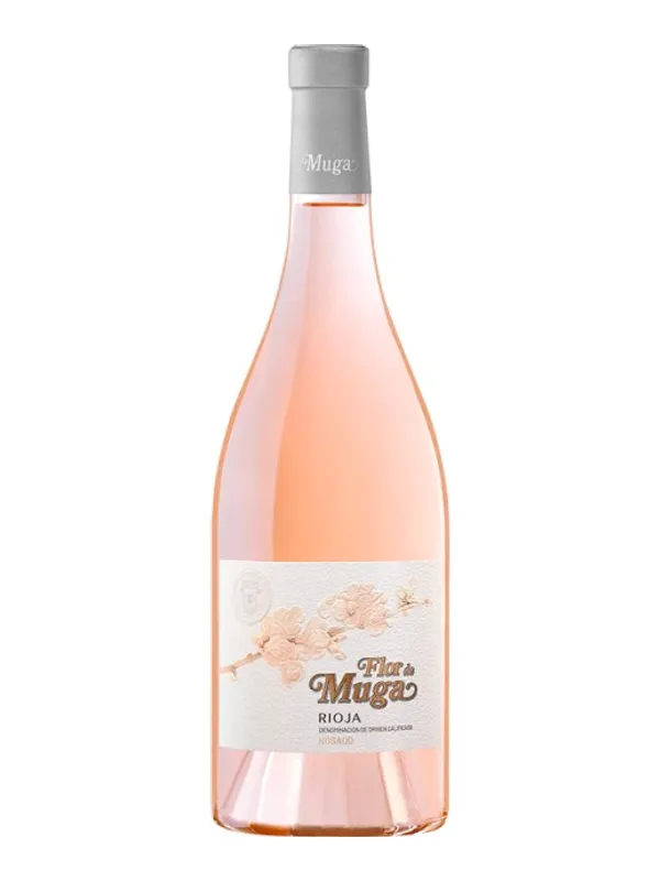 Botella de Flor de Muga Rosé 2025