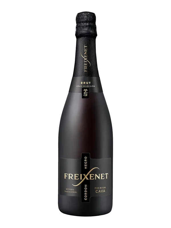 Botella de Freixenet Cordon Negro Brut
