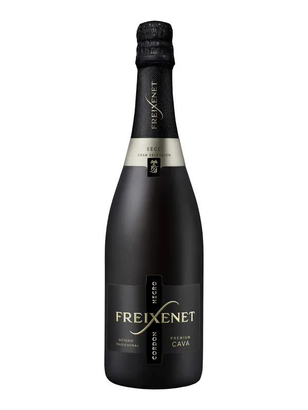 Botella de Freixenet Cordon Negro Seco