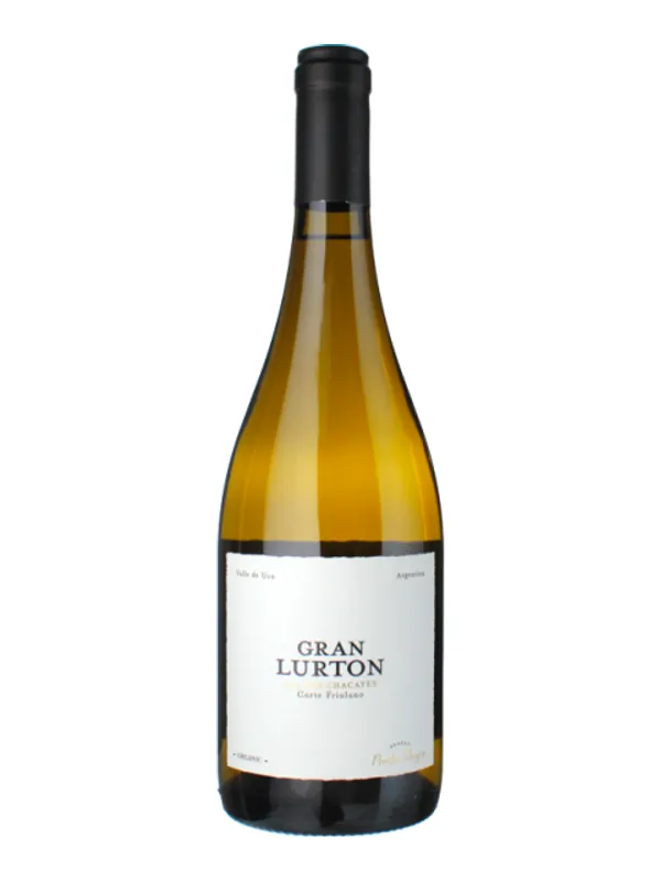 Botella de Gran Lurton Blanc - Bodega Piedra Negra 2022