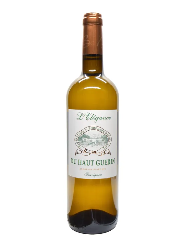 Botella de L’Elégance du Haut Guerin Sauvignon 2024