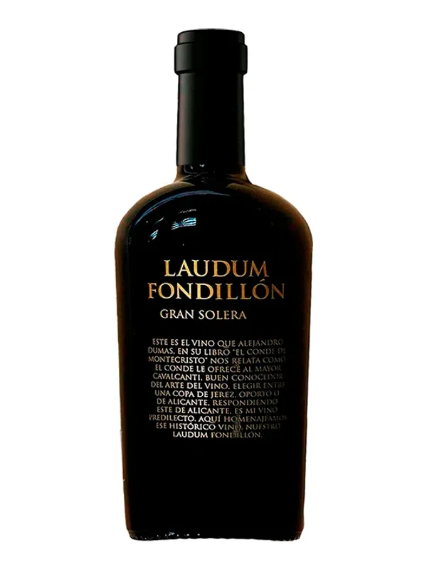 Botella de Laudum Fondillón Gran Solera