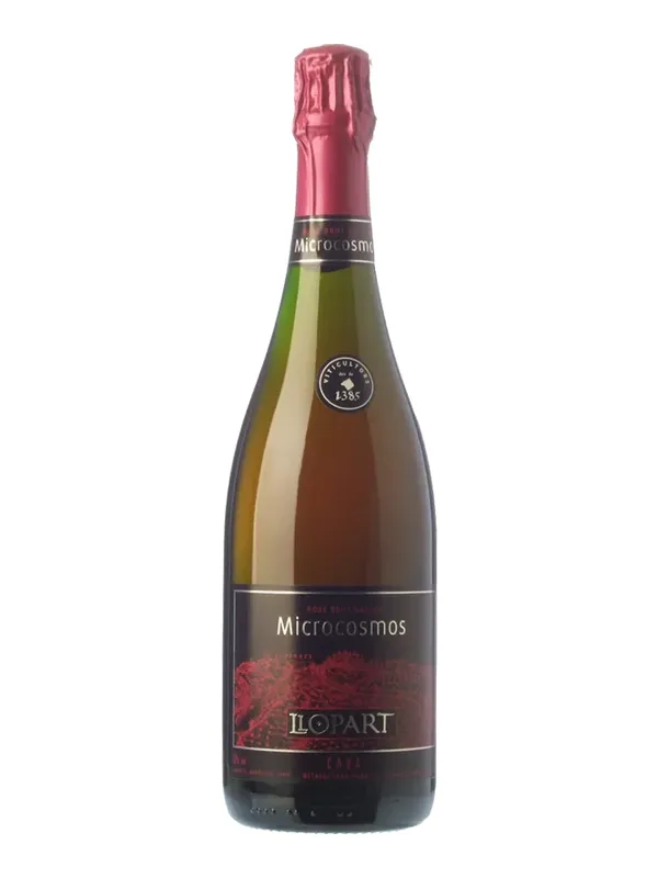 Ampolla de Llopart Microcosmos Rosé Brut Nature 2022